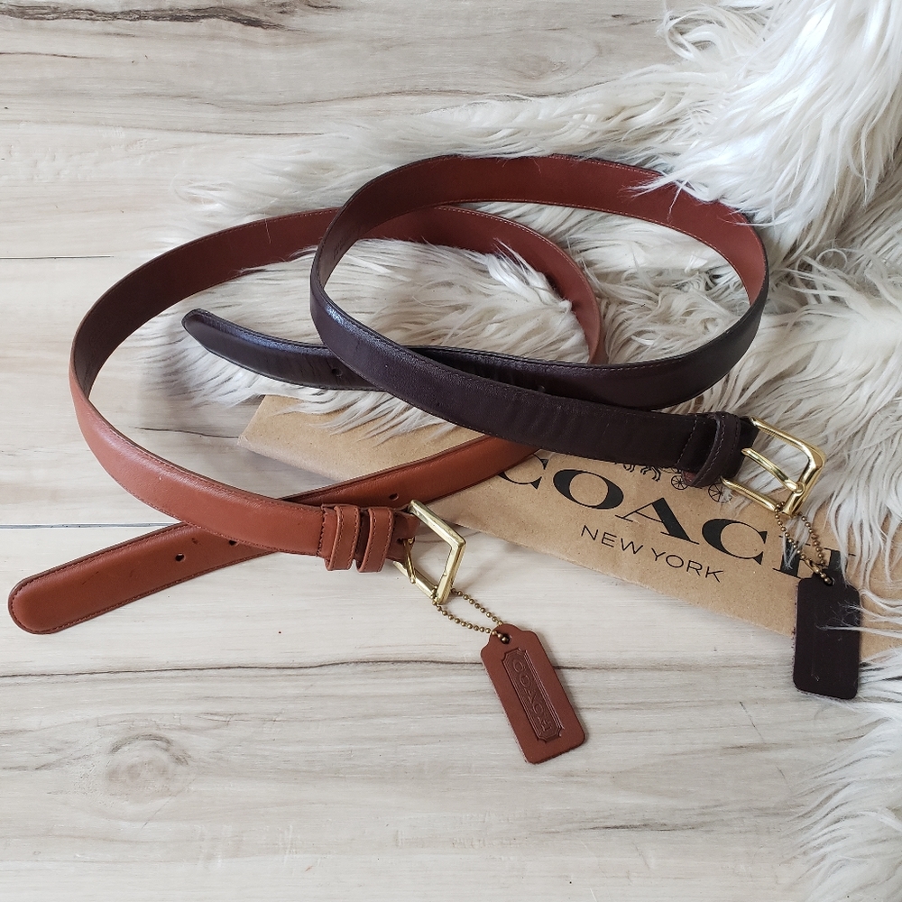 COACH - belts